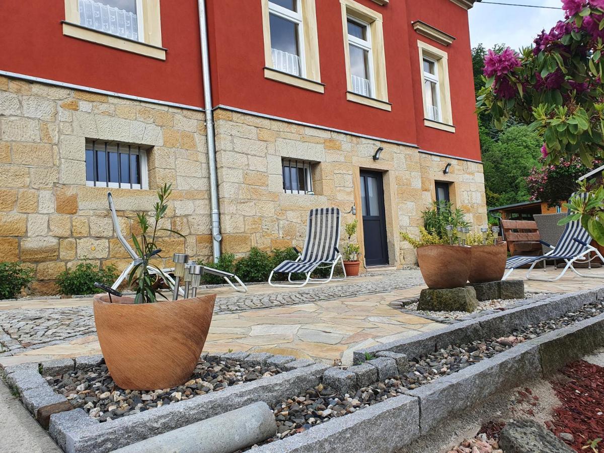 Ferienwohnung "Moeller" Rathmannsdorf ภายนอก รูปภาพ