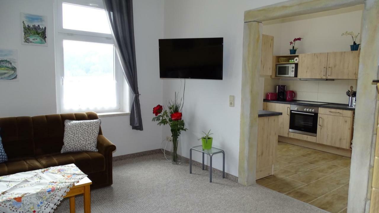 Ferienwohnung "Moeller" Rathmannsdorf ภายนอก รูปภาพ